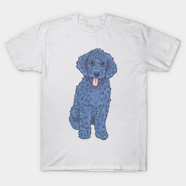 Black Cockapoo T-Shirt by Csieben